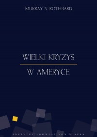 Wielki Kryzys w Ameryce - okłakda ebooka