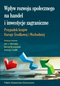 Wpływ rozwoju społecznego na handel - okłakda ebooka