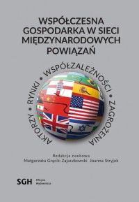 Współczesna gospodarka w sieci - okłakda ebooka