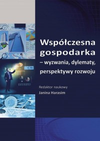 Współczesna gospodarka - wyzwania, - okłakda ebooka