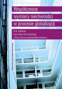 Współczesne wymiary nierówności - okłakda ebooka