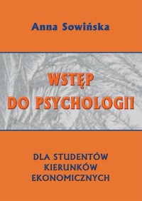 Wstęp do psychologii dla studentów - okłakda ebooka