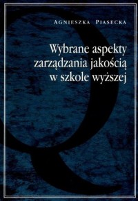 Wybrane aspekty zarządzania jakością - okłakda ebooka