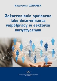 Zakorzenienie społeczne jako determinanta - okłakda ebooka