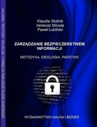 Zarządzanie bezpieczeństwem informacji - okłakda ebooka