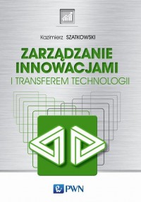 Zarządzanie innowacjami i transferem - okłakda ebooka