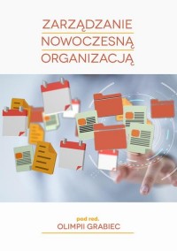 Zarządzanie nowoczesną organizacją - okłakda ebooka