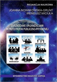 Zarządzanie organizacjami w przestrzeni - okłakda ebooka