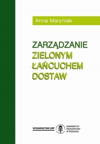 Zarządzanie zielonym łańcuchem - okłakda ebooka