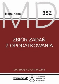 Zbiór zadań z opodatkowania - okłakda ebooka