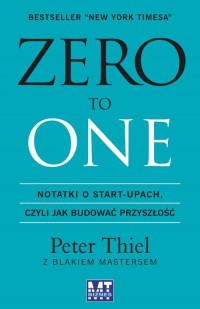 ZERO TO ONE. Notatki o start-upach, - okłakda ebooka