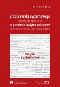 Źródła ryzyka systemowego i metody - okłakda ebooka