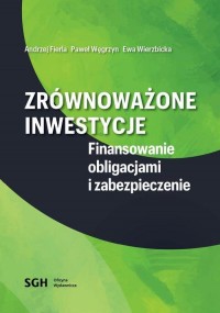 Zrównoważone inwestycje. Finansowanie - okłakda ebooka