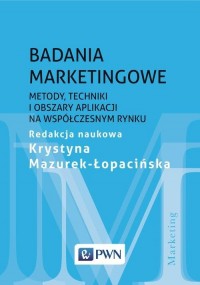 Badania marketingowe. Metody, techniki - okłakda ebooka