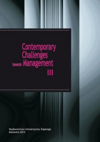 Contemporary Challenges towards - okłakda ebooka