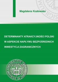 Determinanty atrakcyjności Polski - okłakda ebooka