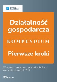 Działalność gospodarcza - Kompendium - okłakda ebooka