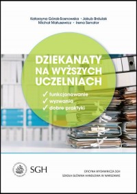 Dziekanaty na wyższych uczelniach. - okłakda ebooka