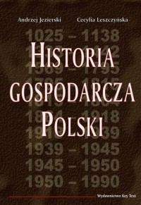 Historia gospodarcza Polski - okłakda ebooka