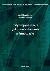 Instytucjonalizacja rynku inwestowania - okłakda ebooka