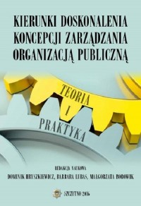 Kierunki doskonalenia koncepcji - okłakda ebooka