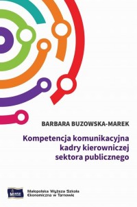 Kompetencja komunikacyjna kadry - okłakda ebooka