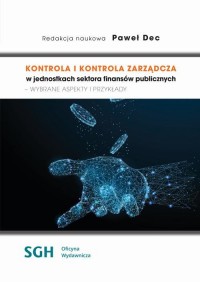 Kontrola i kontrola zarządcza w - okłakda ebooka