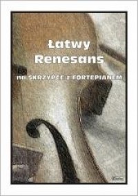 Łatwy Renesans na skrzypce z fortepianem - okładka książki