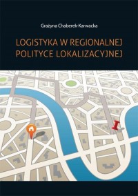 Logistyka w regionalnej polityce - okłakda ebooka