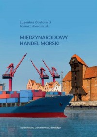 Międzynarodowy handel morski - okłakda ebooka