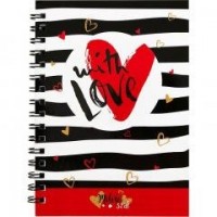Notes na sprężynie With Love - zdjęcie produktu