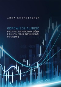 Odpowiedzialność w nadzorze korporacyjnym - okłakda ebooka