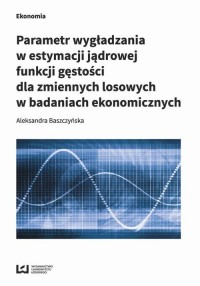 Parametr wygładzania w estymacji - okłakda ebooka