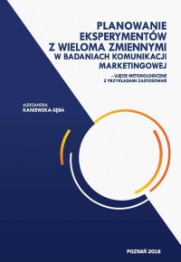 Planowanie eksperymentów z wieloma - okłakda ebooka