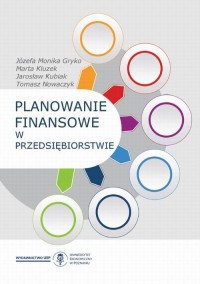 Planowanie finansowe w przedsiębiorstwie - okłakda ebooka