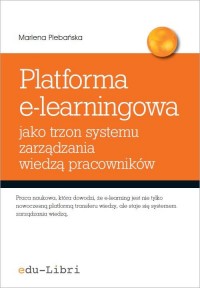 Platforma e-learningowa jako trzon - okłakda ebooka