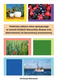 Podmioty sektora rolno-spożywczego - okłakda ebooka