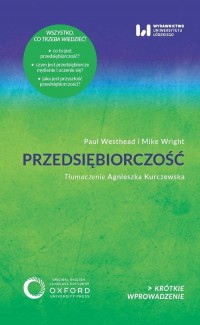 Przedsiębiorczość. Krótkie Wprowadzenie - okłakda ebooka