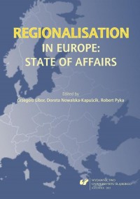 Regionalisation in Europe: The - okłakda ebooka