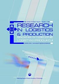 Research in Logistics & Production - okłakda ebooka