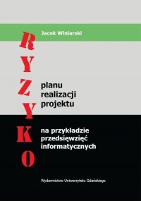 Ryzyko planu realizacji projektu - okłakda ebooka