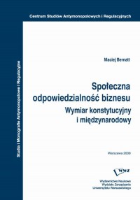 Społeczna odpowiedzialność biznesu. - okłakda ebooka