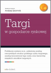 Targi w gospodarce rynkowej - okłakda ebooka