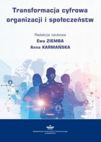 Transformacja cyfrowa organizacji - okłakda ebooka