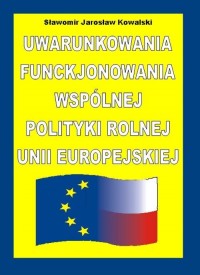 Uwarunkowania funkcjonowania Wspólnej - okłakda ebooka