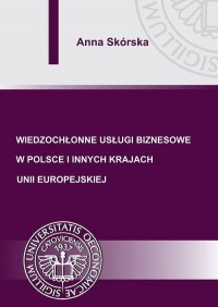 Wiedzochłonne usługi biznesowe - okłakda ebooka