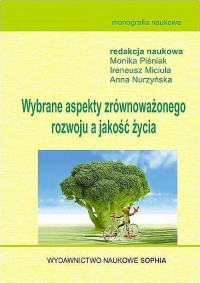 Wybrane aspekty zrównoważonego - okłakda ebooka