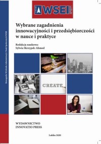 Wybrane zagadnienia innowacyjności - okłakda ebooka