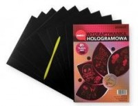 Wydrapywanka hologramowa A5 różowa - okładka książki