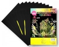 Wydrapywanka tęczowa A4 multicolor - okładka książki